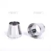 Accesorios para Tuberías 316L Codo Reductor para Suministro de Agua, Accesorios de Acero Inoxidable Pulido, Conectores Soldados 304 Grado Sanitario, Varios Tamaños para Tuberías de Agua