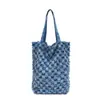 Bolsa de Ombro com Cordão em Jeans com Diamantes Nova Tendência Moda Primavera e Outono 2025 Bolsa Transversal Feminina Estilo Coreano Bolsa Simples Feminina