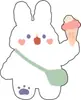 Pendente decorativo pequeno de moda ins fofo japonês, broche de acrílico, pingente de bolsa, emblemas de desenho animado