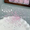 Arte de Unhas Aurora Ice Rosa Translúcido Zircônia Novo Super Brilhante Base Transparente Cognac Rosa Rosa Fundo Plano Mini Pedras Strass Decoração Atacado Pedras Strass