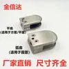 Abrazadera de Vidrio sin Agujeros de Acero Inoxidable 304 Fijación en Poste de Escalera Clip de Boca de Pez Semicircular Accesorios de Soporte para Barandilla de Vidrio