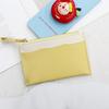 Billetera Pequeña Cross-Border Color Block 2026 para Mujer, Monedero de Alta Gama, Estilo Japonés Patrón Lichi, Ranuras Múltiples para Tarjetas, Portamonedas y Tarjetas
