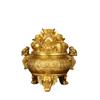 Adornos de lingotes de oro con forma de cornucopia de dinero para inauguración de la casa, regalo de la suerte diario, decoración de la sala de estar