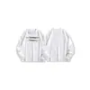 Camiseta de algodón puro de peso pesado para mujer, otoño, talla grande, estilo coreano, marca de moda, estampado de letras, estilo americano vintage, oversize, diseño único