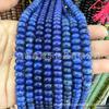 Venda direta da fábrica 5*8 pedras diversas tingidas ágata listrada cristal contas de ábaco joias DIY pulseira colar acessórios