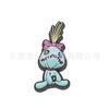 Novos sapatos de buraco acessórios decorativos flor de sapato de buraco fivela de sapato série de costura cartoon pvc sapatos de jardim acessórios superiores