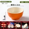 Louça de melamina A8 bicolor para lanches e sanduíches, especializada para uso comercial em sopas de café da manhã, tigelas de wonton, macarrão refogado e macarrão misto
