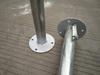 Poste para señales de tráfico, tubo de acero galvanizado, luz solar, espejo gran angular, columna, poste para señales de secado de ropa con tubo galvanizado