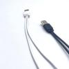 Micrófono Inalámbrico Dos en Uno Cable de Datos USB Tipo Doble Cabeza Tipo-C Android Cable de Carga Uno a Dos