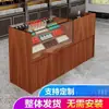 Mostrador de Cigarrillos Especiales, Gabinete de Cigarrillos Modelo Nuevo, Mostrador de Tienda de Conveniencia, Mostrador de Caja de Supermercado con Exhibidor de Cigarrillos Integrado, Exhibidor de Cristal de Esquina