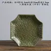 Bandeja para Vaso de Flores Cerâmica, Design Redondo de Lótus, Bandeja Simples para Coleta de Água, Tamanhos Pequeno e Grande, Base para Vaso de Flores, Tapete para Vaso de Suculentas