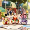 Porta-moedas Pingente Autêntico Disney Zootopia Decoração de Bolsa Desenho Animado Porta-moedas Bolsa para Fone de Ouvido Presente Atacado