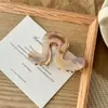 Volumen del Cabello Pequeño y Sujeta Firmemente ~ Pinza para el Cabello Azul Marrón Ámbar Semirrecogido para Mujer, Pinza Pequeña para el Cabello de Línea Fina, Pinza para el Cabello de Acetato, Retorcedor de Cabello