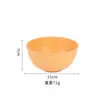 Tigela de Palha de Trigo Transfronteiriça Tigela para Macarrão Instantâneo de Dormitório Tigela Grande para Arroz Doméstico Tigela para Sopa Tigela para Salada Tigela Espessada Conjunto de Louças