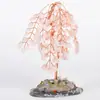 Novo Salgueiro Chorão Cristal Natural Árvore do Dinheiro Cascalho de Gema Árvore da Riqueza Artesanato Ornamentos Decorativos Criativos