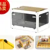Caja de Almacenamiento Plegable de Cinco Puertas Ropa Edredón Caja de Almacenamiento de Juguetes Caja de Almacenamiento Transparente con Apertura Lateral para Dormitorio