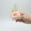 292 Arreglos Florales para Bodas, Celebraciones de Negocios Estilo Bosque, Ceremonias de Inauguración, Boutonnières para Invitados, Ramilletes para Novios, Flores de Mano, Suministros para Bodas