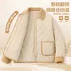Ropa de Algodón para Niñas Otoño Invierno Chaqueta de Algodón para Niños 2026 Nuevo Estilo Esencial para Uniforme Escolar Chaqueta Cálida Acolchada Ropa de Algodón de Invierno para Niñas