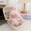 Conjunto de ropa para muñeca Labubu de barbería vintage, compatible con la 1ª, 2ª y 3ª generación de Labubu, incluye falda plisada de repuesto