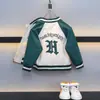 Chaqueta de Béisbol para Niño 2025 Nuevo Otoño Primavera Elegante a la Moda Top Chaqueta Abrigo Marca Cool para Niños