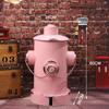 Bote de Basura Retro Americano Creativo Estilo Industrial Arte en Hierro Hidrante Antiguo Operado con Pedal Adornos de Bote de Basura