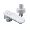 Portalámparas Inteligente E27 con Control Remoto Inalámbrico Temporizador Interruptor para Bombilla de Casa