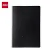 Envío Gratis Deli Bp01 Cuaderno Cubierto en Piel 205Mm*143Mm 80 Hojas Bloc de Notas de Negocios 25K Diario de Oficina Venta al por Mayor