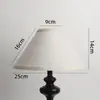 Abajur de Mesa, Luminária de Chão, Lustre, Cúpula de Abajur de Parede, Cúpula Cônica de Tecido, Quarto de Cabeceira, Simples e Aconchegante Tecido de Linho