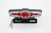 Luz Trasera de Flash Universal 36V48V Intermitentes Izquierdo y Derecho Luz Trasera de Bicicleta LED Seguridad Ensamblaje de Luz para Coche Eléctrico de Litio
