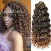 Rizo Latino Blanco Pelo Rizo Hawaiano 18 pulgadas Transfronterizo deeptwist Hawaii Crochet Peluca de Cabello
