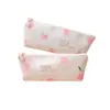 Estilo Japonês Criativo Grande Capacidade Estojo Feminino Simples Cyber Celebridade Estilo Coreano Fofo Estudantes do Ensino Fundamental Saco de Papelaria Pêssego Mulheres