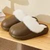 Chinelos Peludos para Mulheres, Uso Externo, Novo Modelo 2026, Uso Interno em Casa, Sapatos de Pelúcia Espessos Tendência de Inverno, Estilo Outono e Inverno