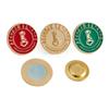 Broche Metálico Esmaltado com Logo Personalizado Liga de Zinco