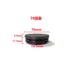 Tapón tapón de tubo redondo de PE 10 mm-100 mm tapón redondo tapón de tubo tapón de tapa de tubo de acero inoxidable tapón de sellado tapón de mueble