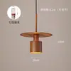 Candelabro de madera de nogal estilo vintage, creativo y único, adecuado para restaurantes, hoteles y barras, estilo industrial retro, nueva luminaria comercial, arte en hierro