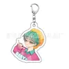 Kpop Onda Coreana Caçadora de Demônios Grupo Feminino Merchandise Chaveiro Lumi Mila Zoi Feito por Fãs Pingente Dupla Face de Acrílico