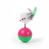 Juguetes para Gatos Directamente del Fabricante: Juguete de Ratón de Peluche Autoentretenido para Gatos, Diseñado para Aliviar el Aburrimiento.