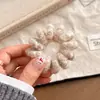 Corda de Lã Plush Grossa para Celular, Prendedor de Cabelo para Mulheres, Prendedor de Cabelo para Rabo de Cavalo Alto, Corda de Cabelo, Acessório de Cabeça, Durável, Corda de Cabelo de Alta Elasticidade