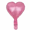 Globos de Papel de Aluminio de 10 Pulgadas en Forma de Corazón y Cinco Estrellas Suministros para Fiesta de Cumpleaños Boda Decoraciones Inflables Oro Rosa Navidad