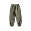 Nanxia Disguise Outono 2025 Novo Estilo Japonês Outdoor Funcional Cor Sólida Calça Cargo Casual Calça Jogger Retro Três-Resistentes