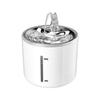 Dispensador de agua para mascotas acero inoxidable filtro de circulación automática gran capacidad agua potable para perros inteligente suministros para gatos fábrica de mascotas