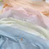 Nova lingerie sem costura tamanho plus size de Seda de Gelo feminina com laço doce cintura média ultra-fina com borda de renda respirável
