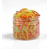 Banda elástica de caja de alta elasticidad, fuerte tracción continua, banda de goma de color para niños, bebés, cuerda para atar, goma, banda de goma