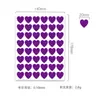 Pegatinas Decorativas de Corazón de Recompensa para Niños, Coloridas, Escribibles, Sobres de Regalo para el Día de San Valentín, Tarjetas de Felicitación, Etiquetas Autoadhesivas