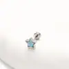 Pendientes y Clavos para Labios de Acero de Titanio 316, Nueva Forma de Concha y Cereza, Joyería de Piercing de Uña de Cartílago de Oreja de Lujo Accesible y de Gama Alta al por Mayor