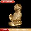 Todos os latão zodíaco rato boi tigre coelho dragão cobra cavalo ovelha macaco galinha cachorro porco bronze decorações ornamentos