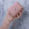 2026 Nuevo Modelo para Mujer Billetera Pequeña para Monedas Portatarjetas Lindo Forma de Corazón 70% de Descuento Cremallera Billetera Pequeña Bolsa de Mano de Gran Capacidad