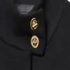 Comercio Exterior Estilo Europeo y Americano Invierno Nuevo Mujeres Cuello Alto Cinturón Versátil Corto Lana Abrigo Chaqueta