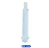 1/2/3/5/10ml Agua de Esencia Cosmética Tipo Aplicador con Aguja de Luz Plástico Transparente Crema para Ojos Jeringa de Dispensación Conveniente