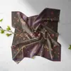 Pañuelo de Seda Personalizado con Logo de Empresa, Pintura Infantil DIY, Pañuelo de Seda Artificial, Cinta, Pañuelo Cuadrado, Regalo, Personalización de Proyecto Final